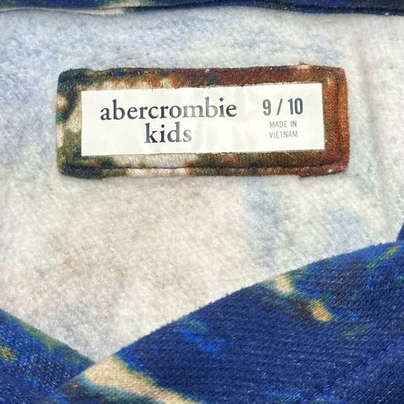 Abercrombie Kids Boys Graphic Cotton Blend Hoodie Size 9/10 - Picture 4 of 4